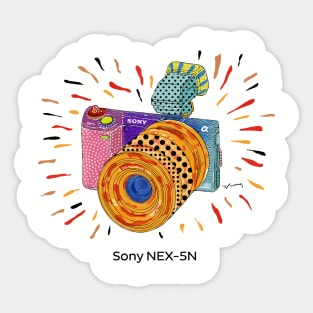 2010 Sony NEX-5N Sticker